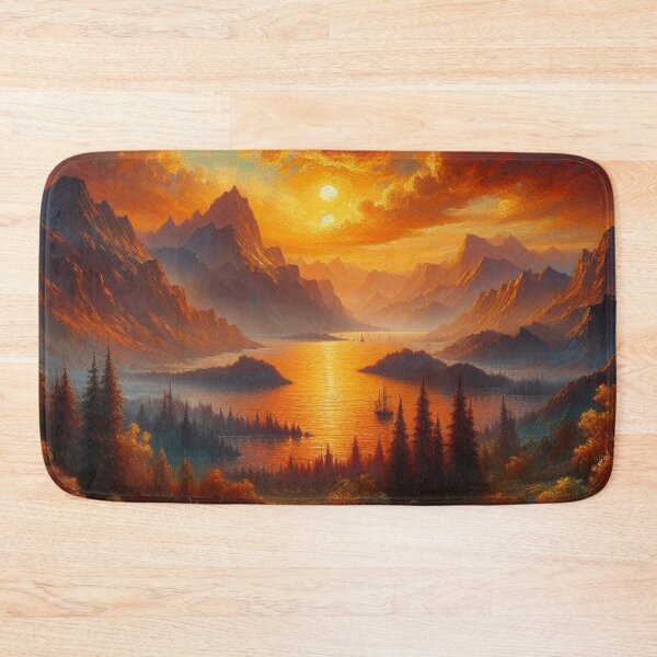 Item preview, Summit Solstice: Mountain Majesty at Sunset designed and sold by NaphDesigns.