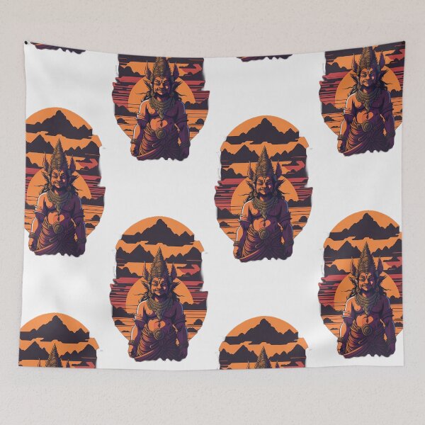 Item preview, Brahma, God of Creation, Hindu Mythology designed and sold by DesignMindsIA.