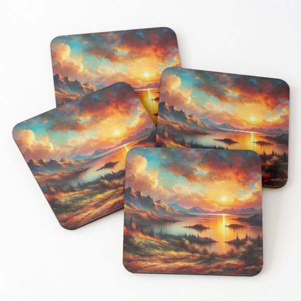 Item preview, Summit Solstice: Mountain Majesty at Sunset 2 designed and sold by NaphDesigns.