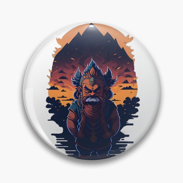 Item preview, Brahma, God of Creation, Hindu Mythology designed and sold by DesignMindsIA.