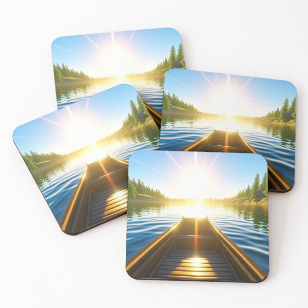 Item preview, Burst of sun at lake designed and sold by Danasfamstore.