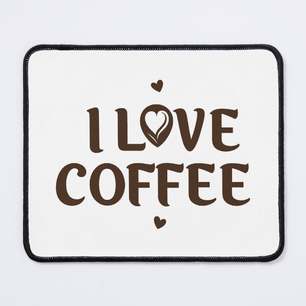 Item preview, I Love Coffee 5 designed and sold by HahaHandlesHub.