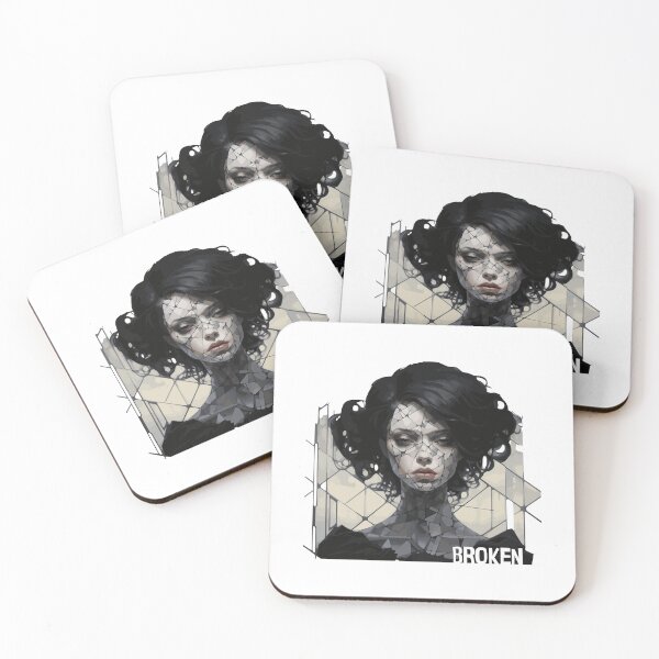 Item preview, Broken girl metaphorically and literally  designed and sold by Hisirdoux.