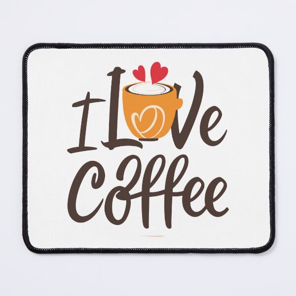 Item preview, I Love Coffee 3 designed and sold by HahaHandlesHub.