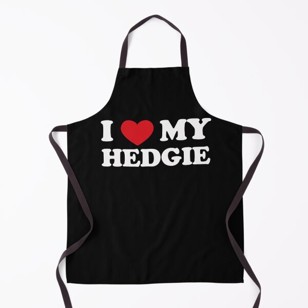Artikelvorschau, Ich liebe meinen Hedgie – schlichtes weißes Design entworfen und verkauft von EmeraldeaArt.