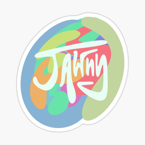 "jawny Sticker " Sticker for Sale by AlyssaStorm2003 | Redbubble