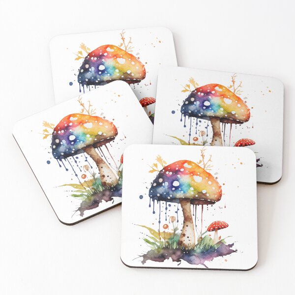 Item preview, Mushrooms Psychedelic Ai art fungi art simple Music rock lgbt Mens Womens Kids Funny Nature Lovers  designed and sold by Martolina33.
