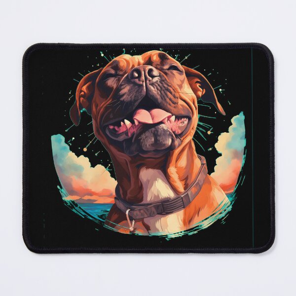 Item preview, Cute boxer dog breed illustration designed and sold by NBSStore.