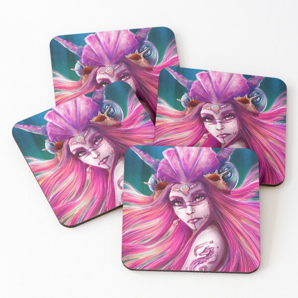 Item preview, Pink Mermaid designed and sold by Martina Rocchi.