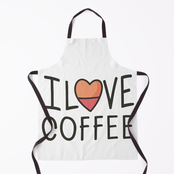 Item preview, I Love Coffee Art: Java Joy with Rainbow Heart designed and sold by HahaHandlesHub.