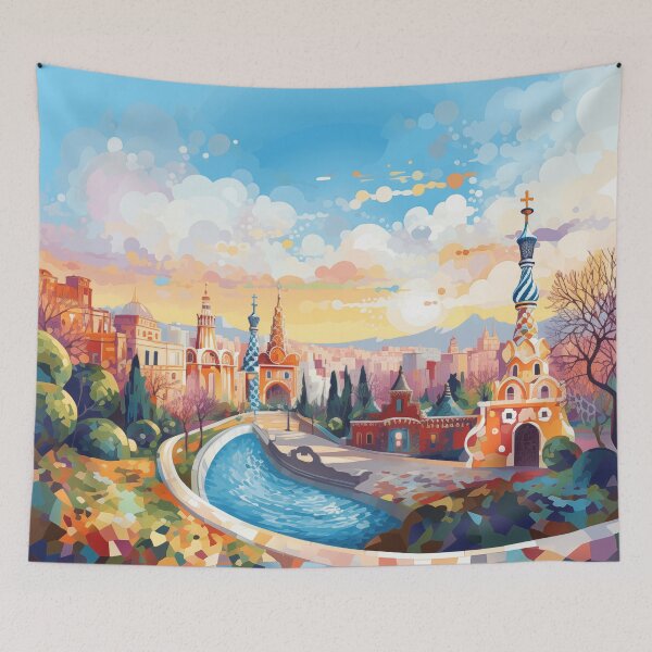 Item preview, Parc Guell - Barcelona - Spain designed and sold by petraroest.