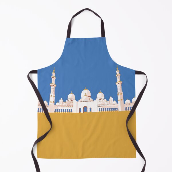 Item preview, Minimalist Abu Dhabi Grand Mosque designed and sold by ThomasTreeArt.