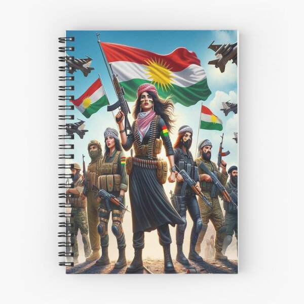 Item preview, Bandera del Kurdistán designed and sold by KurdishShops.