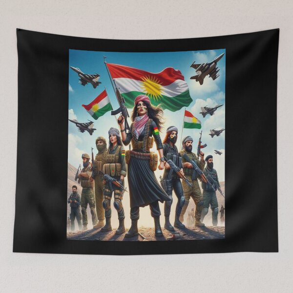 Item preview, Kurdistan Flag designed and sold by KurdishShops.