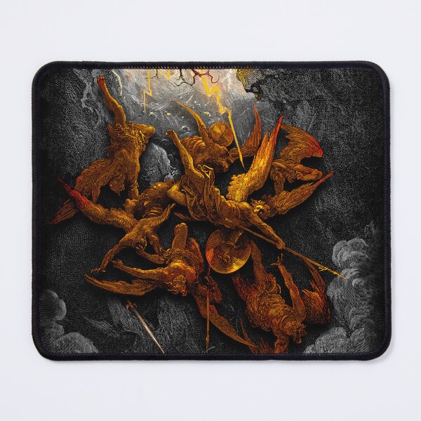 Item preview, Lithograph - Gustave Doré - Paradise Lost - The Mouth of Hell - John Milton designed and sold by DALIO666.