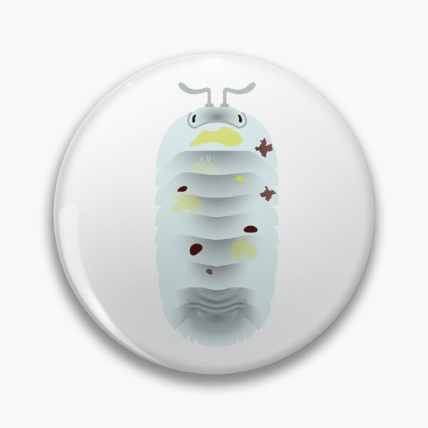 Item preview, Orange Dalmatian Isopod designed and sold by SamDaytonArt.