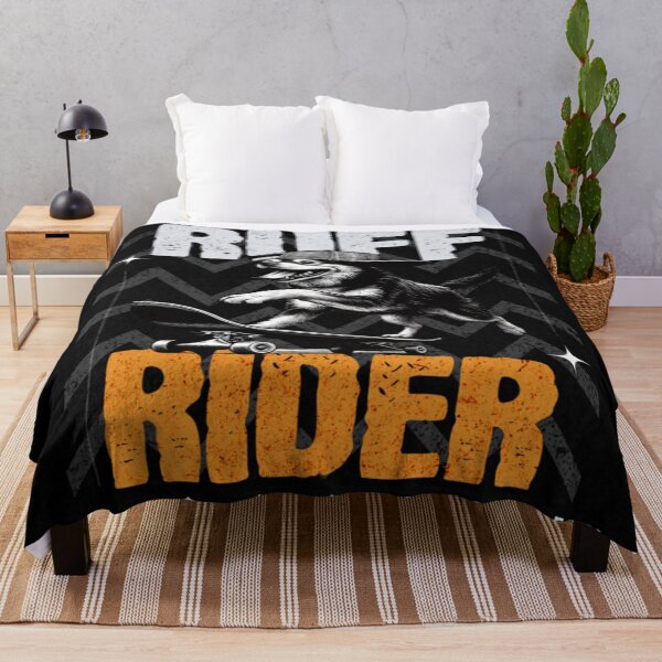 Item preview, Skateboarding Dog Ruff Rider is Doggone Fun designed and sold by gleefulme.