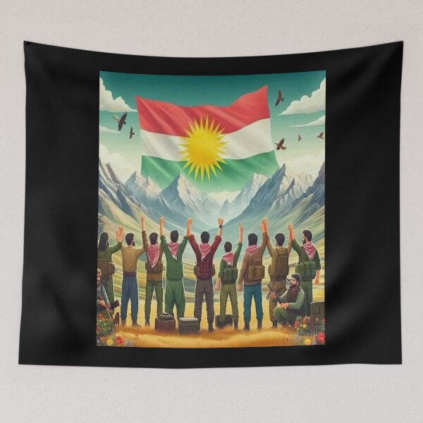 Item preview, Kurdistan Flag designed and sold by KurdishShops.