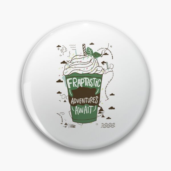 Item preview, Chilled Coffee Illustration: Frap Adventures Await designed and sold by HahaHandlesHub.