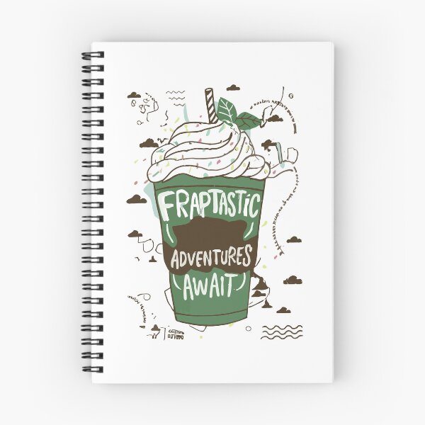 Item preview, Chilled Coffee Illustration: Frap Adventures Await designed and sold by HahaHandlesHub.
