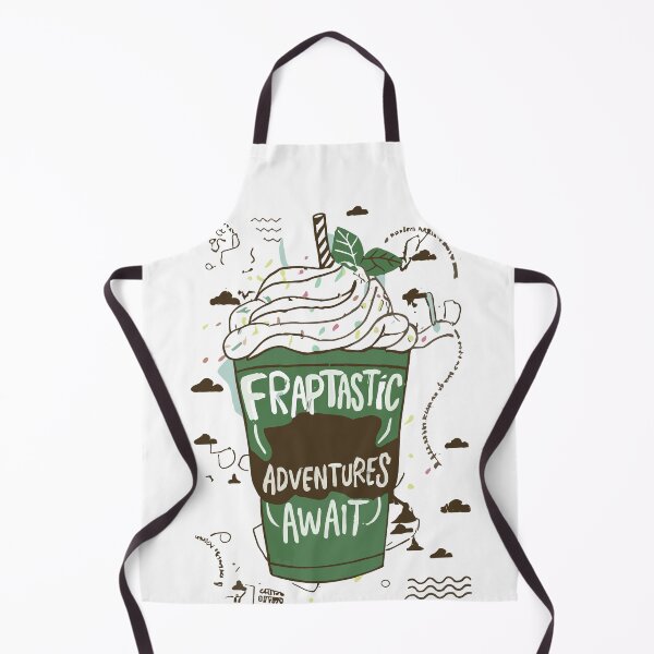 Item preview, Chilled Coffee Illustration: Frap Adventures Await designed and sold by HahaHandlesHub.