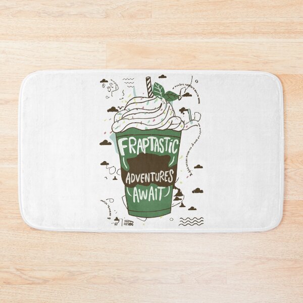 Item preview, Chilled Coffee Illustration: Frap Adventures Await designed and sold by HahaHandlesHub.