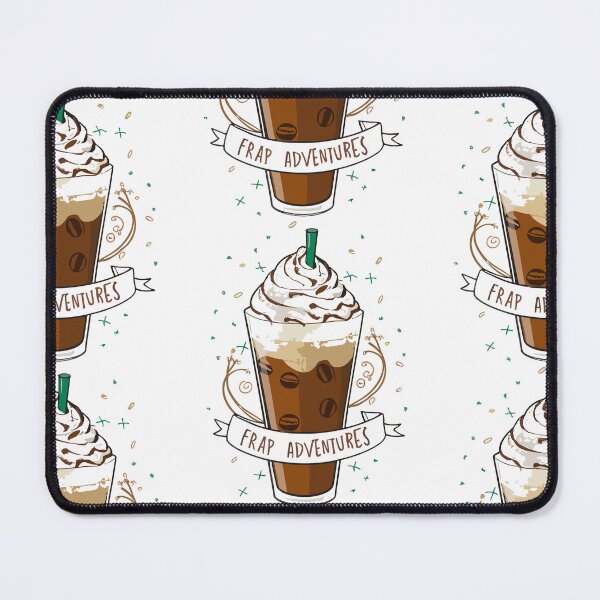 Item preview, Festive Frap Adventures - Chilled Coffee Illustration designed and sold by HahaHandlesHub.