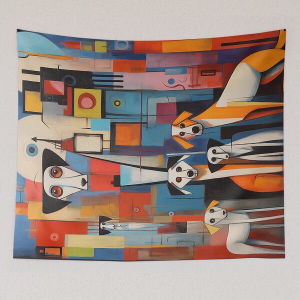 Item preview, Constructivism Dogs #1 designed and sold by Nola Lee Kelsey.