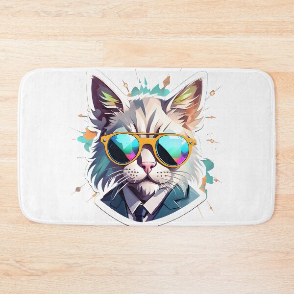 Item preview, Cat with sunglasses designed and sold by Gabriel0x.