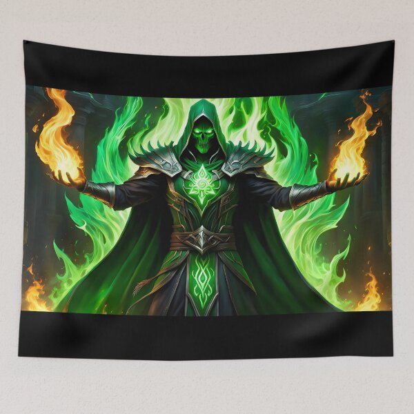 Item preview, A wizard conjures flames designed and sold by LordFalcon.