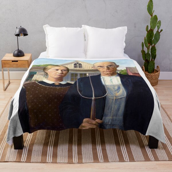 Item preview, grant wood paintings grant wood artwork designed and sold by Rayscompany.