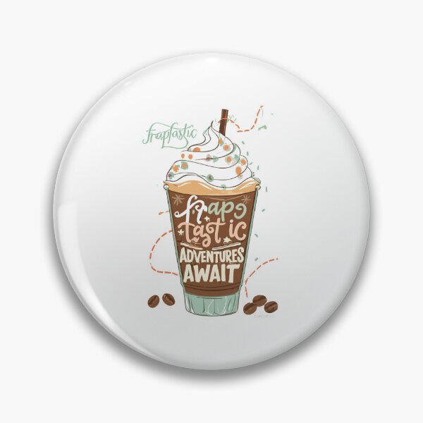 Item preview, Frap-Tastic Adventures Await - Chilled Coffee Illustration  designed and sold by HahaHandlesHub.
