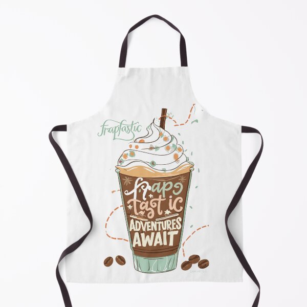 Item preview, Frap-Tastic Adventures Await - Chilled Coffee Illustration designed and sold by HahaHandlesHub.