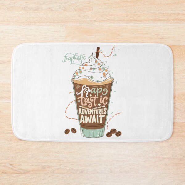 Item preview, Frap-Tastic Adventures Await - Chilled Coffee Illustration  designed and sold by HahaHandlesHub.
