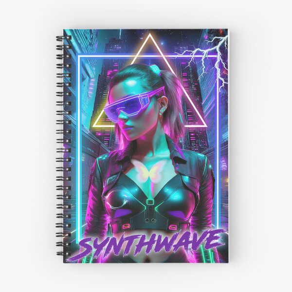 Item preview, Synthwave Neon Girl designed and sold by Pixelfunk.
