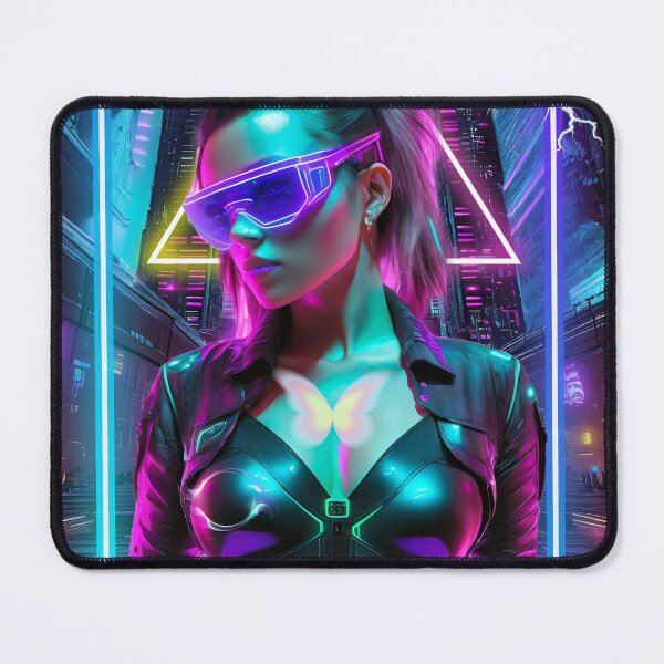 Item preview, Synthwave Neon Girl designed and sold by Pixelfunk.