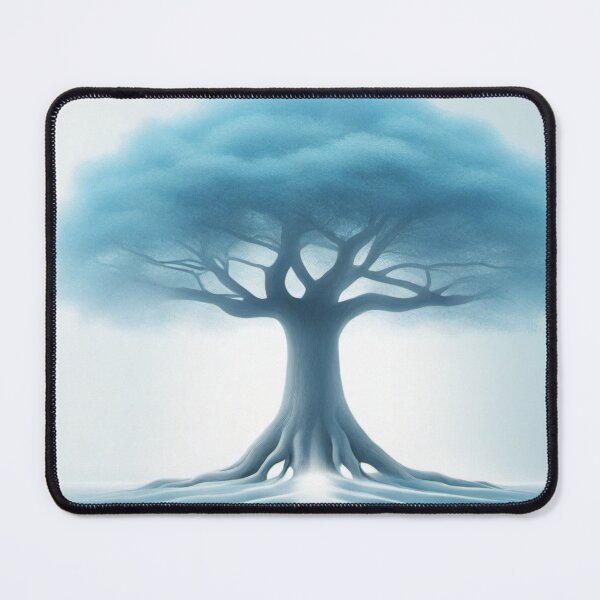 Item preview, Misty tree designed and sold by AmbientPeteyAI.