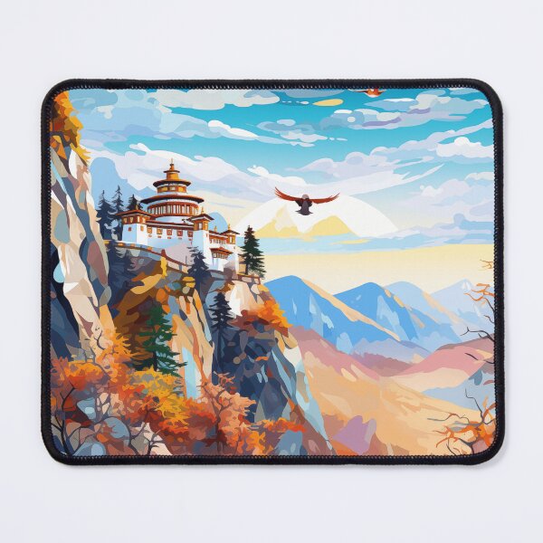 Item preview, Paro Taktsang - Tigers Nest Monastery - Bhutan designed and sold by petraroest.