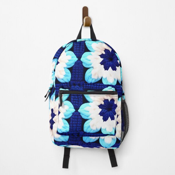 Item preview, blue daisy granny square designed and sold by Lily Lola.