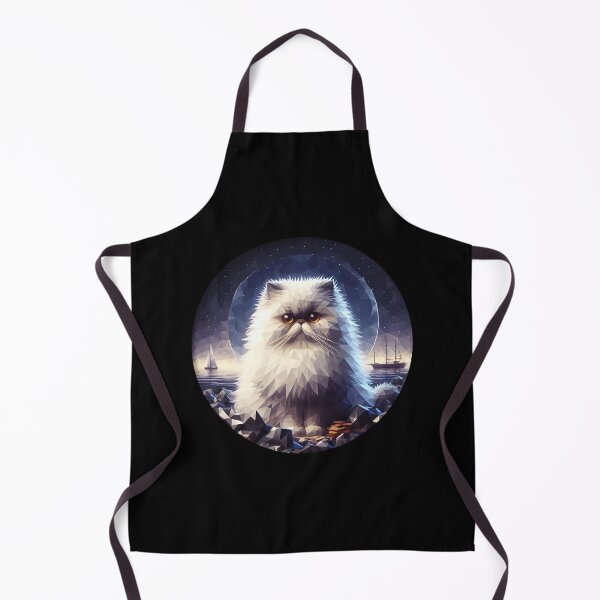 Item preview, Low Poly Gray Persian Cat (no frame) designed and sold by SebastianArt75.