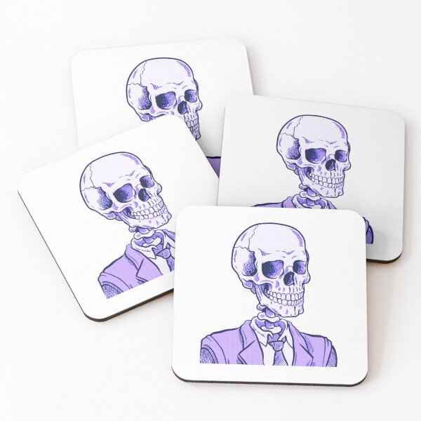 Item preview,  preppy skeleton wearing a suit  designed and sold by DEVINE-PIXELZ.