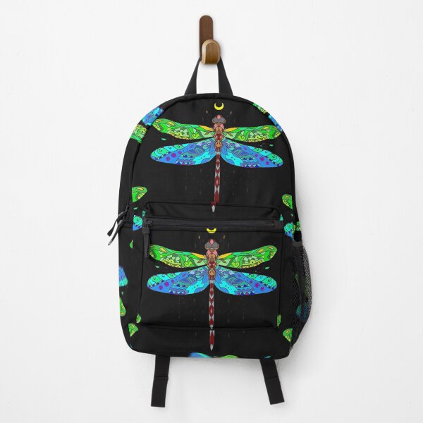Item preview, Colorful dragonfly vintage mandala designed and sold by SweetRossel.
