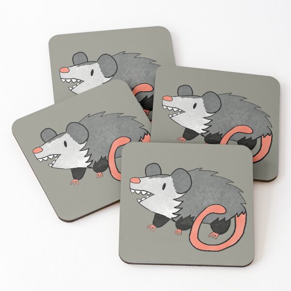 Item preview, Possum the Happy Awesome Opossum designed and sold by cj sketches.