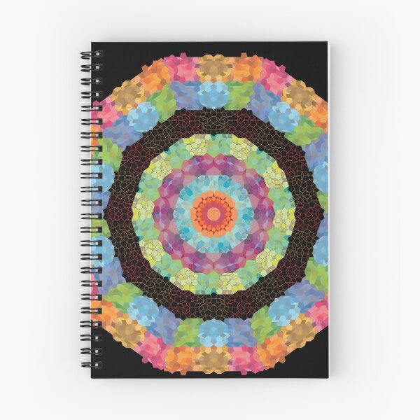 Item preview, Geometric Kaleidoscope - on Black designed and sold by GailLizette.