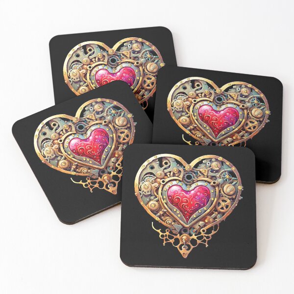 Item preview, My Steampunk Valentine Heart designed and sold by Retro Art Factory.