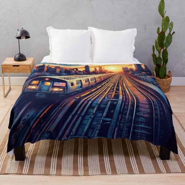 Item preview, New York Subway NYC Subway Train designed and sold by MayaDelaye.
