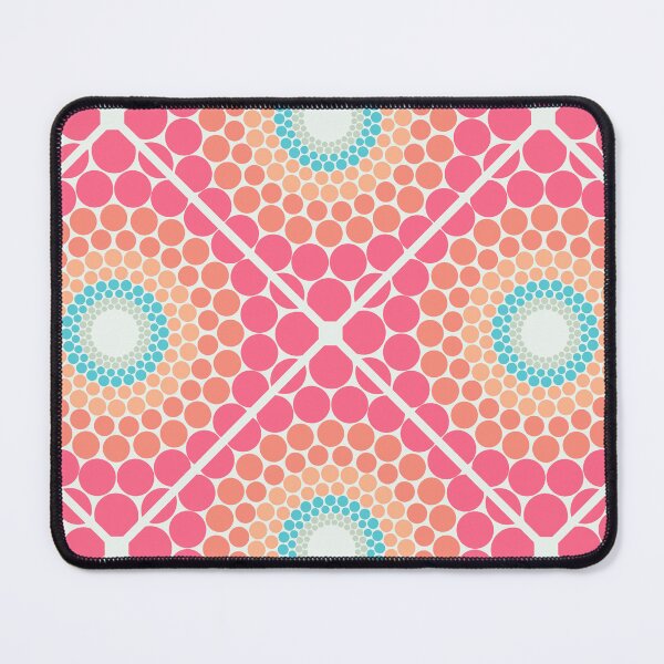 Item preview, Radiant Sunset on Sea Dot Mandala Diamond Tile designed and sold by Triplicate Limited.