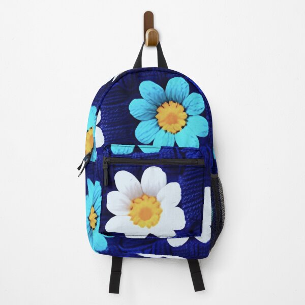 Item preview, Blue daisy granny square designed and sold by Lily Lola.