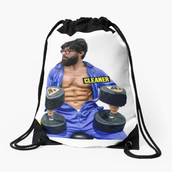 Item preview, Crazy Cleaner Anatoly designed and sold by Beluga Cat.