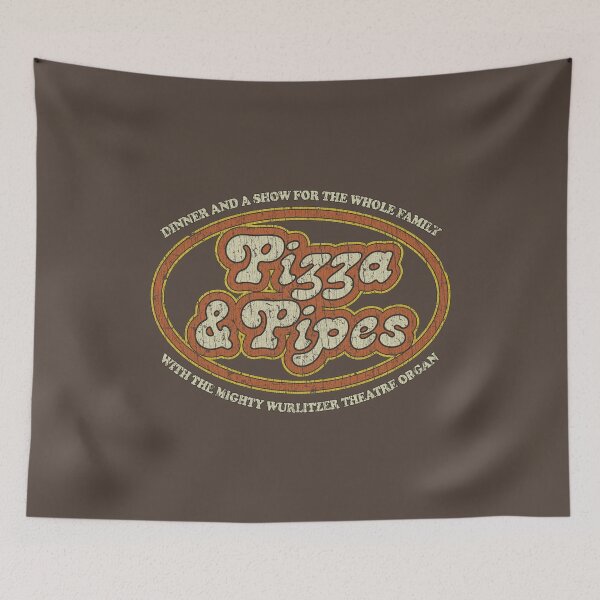 Item preview, Pizza & Pipes 1962 designed and sold by AstroZombie6669.